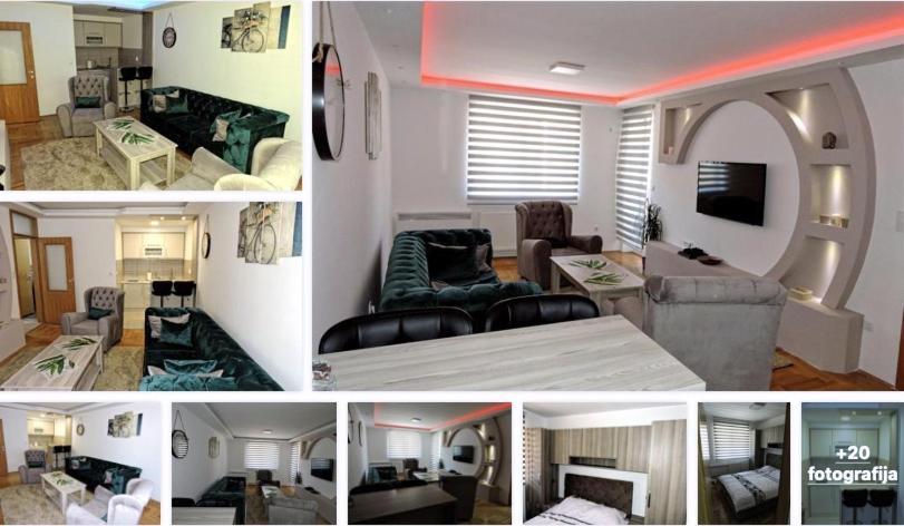 Apartman Lux S&V 1 Lukavica Istocno Sarajevo Hilandarska Centarアパートメント エクステリア 写真